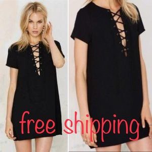 Nasty Gal Teenplo mini dress.